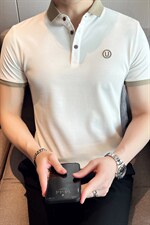 量大有差轻奢商务主推大码U字刺绣夏季短袖T恤翻领POLO衫T066-P45，男装T恤，电商D342