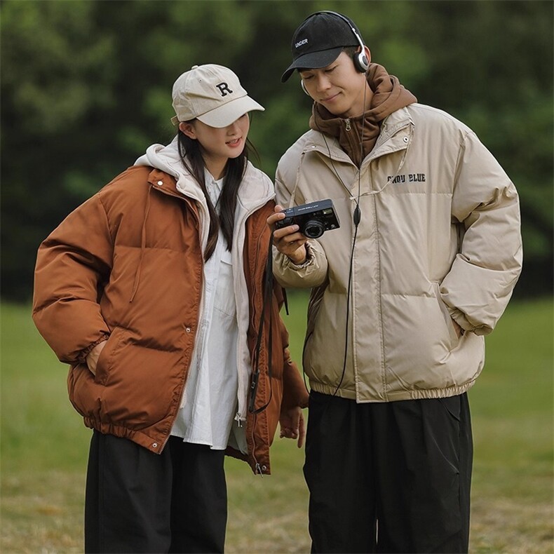 网络图现货美式覆古假两件连帽高级感加厚情侣装面包服J8090-P70,男装卫衣,星座715-7