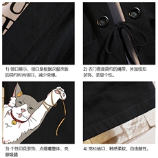 HF59013-P40风汉服男开衫外套七分袖道袍砖墙挂拍，男装民族服装，电商A040A