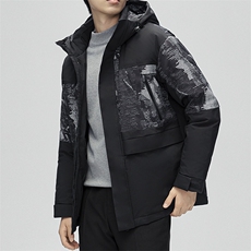 90白鸭绒黑金长款羽绒服2024新加厚男女情侣加厚外套防寒保暖上衣，男装羽绒服，星座301D-5(原星座1415）