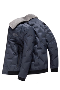 CXYF59580钱塘2020-2冬季厚款保暖休闲简约中年男士羽绒服P190图片