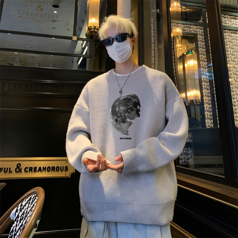高质量！秋冬季半高领毛衣男士加绒加厚线衣针织衫男DMY532-特P38,男装针织衫/毛衣,电商B371