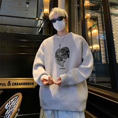 高质量！秋冬季半高领毛衣男士加绒加厚线衣针织衫男DMY532-特P38，男装针织衫/毛衣，电商B371