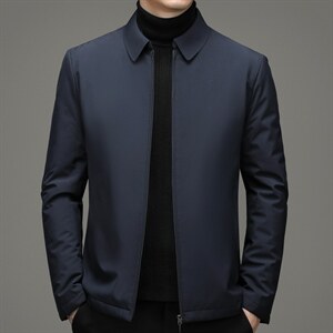 冬季棉衣男中年翻领休闲棉服中青年冬季厚爸爸装DFLDM16001-P185,男装棉衣,电商B212（原钱塘6029）