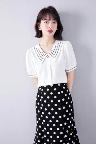 小衫波点裙，女装，流金丽影(3F)