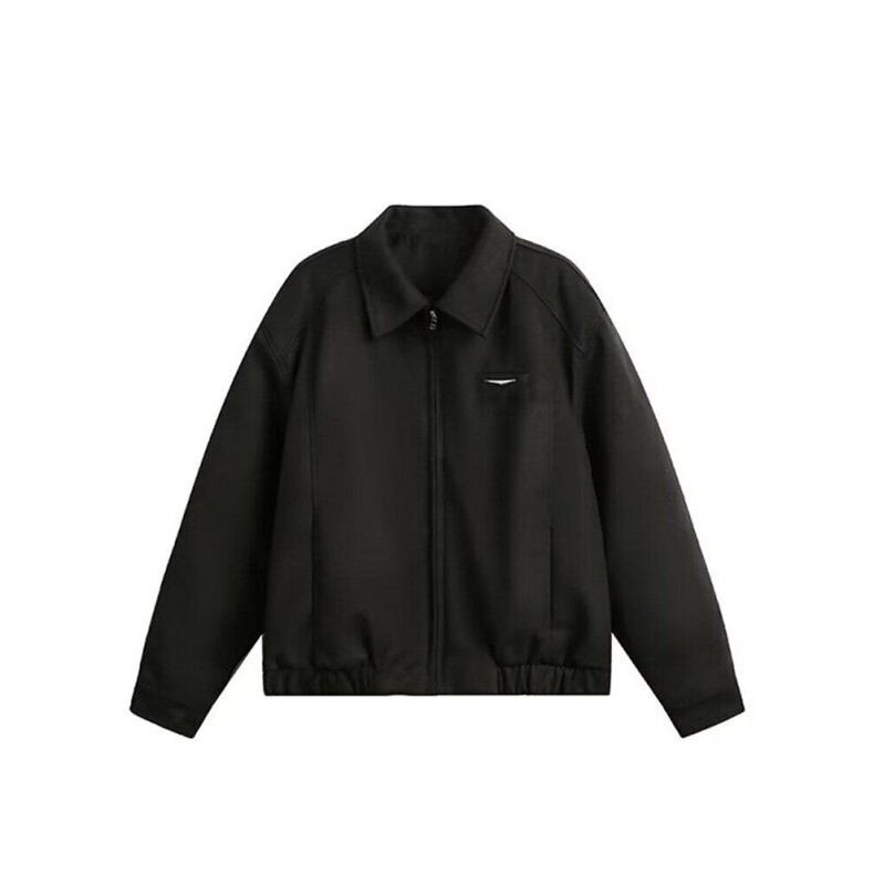 W9292-P80网图现货春季新款飞行员夹克美式复古垫肩棒球服外套,男装夹克,星座1608-2