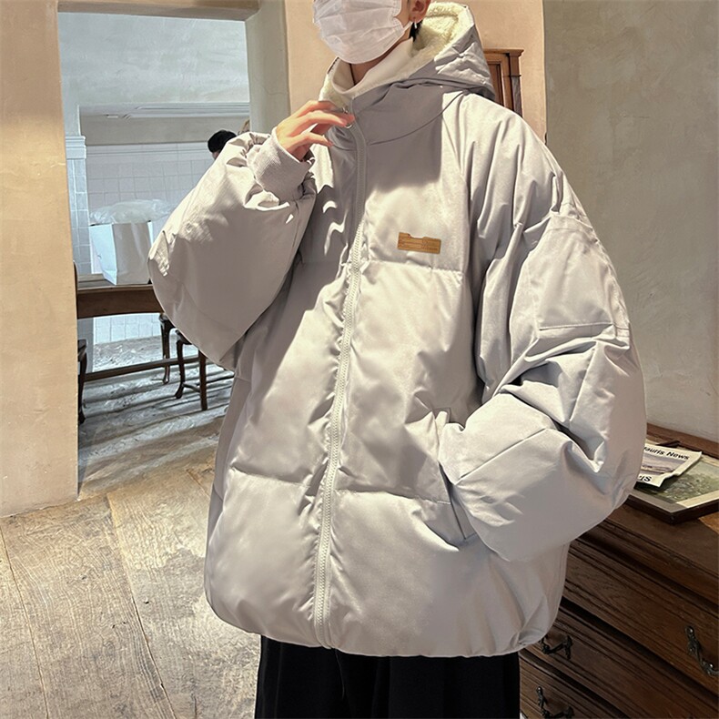 控128加绒面包服男大码羊羔毛棉衣男MY16293-P100,男装棉衣,电商A040