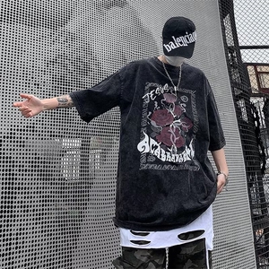 夏季短袖男街头嘻哈风t恤ins潮牌超火cec打底半袖体恤DT3172-P33图片