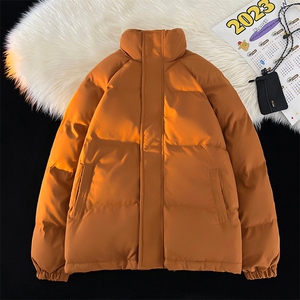 冬季立领棉衣纯色休闲加厚保暖棉服棉袄情侣款A266-MF365-P45特批图片
