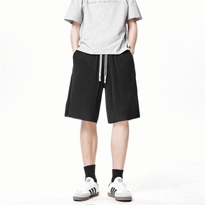 A178男女同款冰丝条速干短裤休闲夏季外穿宽松休闲裤DK159-P20