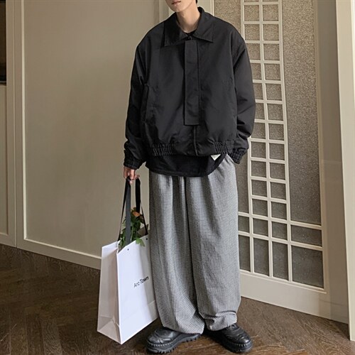 【2025秋冬】韩系垫肩短款外套夹克货号：2167棉衣货号：MY2167,男装夹克,星座112A