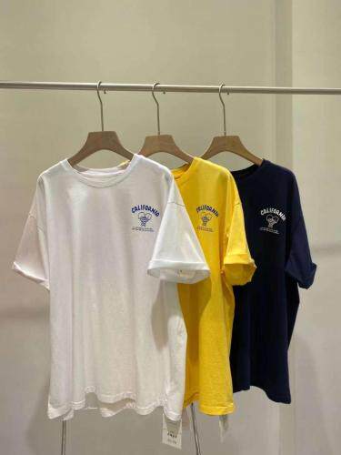 夏季纯棉休闲大版短袖,女装,BBGG