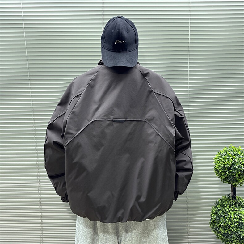 2025新标90白鸭绒时尚休闲短款立领男冬季加厚羽绒服302-P280,男装羽绒服,钱塘708(原3018)