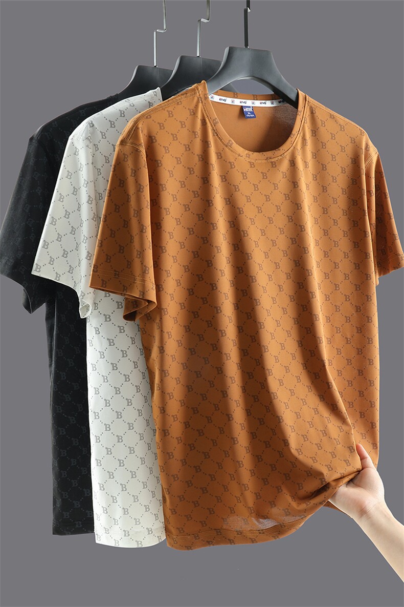 男大码冰丝短袖T恤1516-1_9977L-4XLP405XL-9XLP45,男装T恤,星座1516-1