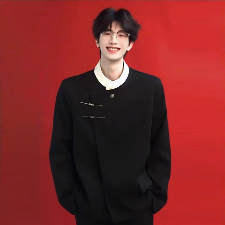 网络图慎用！图片只做展示大货已到新中式西服男XF77951特P65控98，男装西服，星座226-2