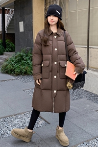 档口主推休闲气质百搭白鸭绒羽绒服加厚外套2C219A-2699-P260K358图片