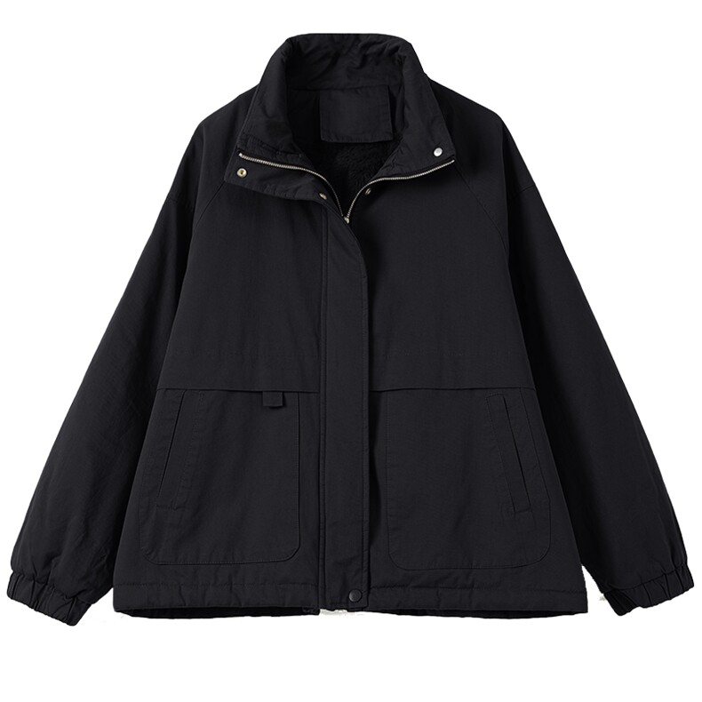 2024年冬季加绒加厚款派克服912款,女装派克服,秋牧寒烟