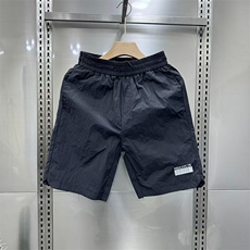 夏季外穿痞帅速干短裤男士2025薄款透气五分沙滩裤宽松直筒休，男装牛仔裤，星座218-1（原230）