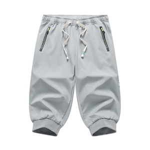 2025夏季新款男士七分裤时尚休闲马裤潮流男裤子KZ1070-P28图片