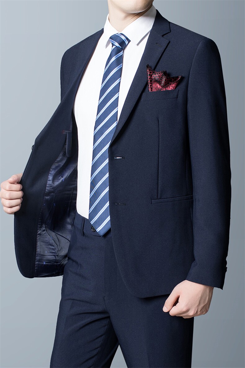 商务西服两件套套装男中年男士商务正装西装服上衣ASD8952-P265,男装西服套装,电商B212（原钱塘6029）