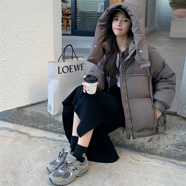 2023冬季纯色90白鸭绒羽绒服B190-82251-P290-K439，女装羽绒服，一九零