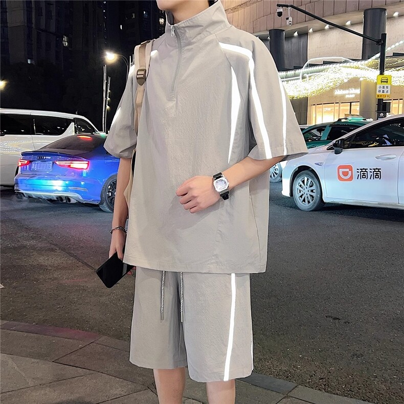 冰丝运动套装KT08,男装休闲套装,星座208-5