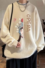 控78假两件毛衣男大码加绒针织衫男毛线衣M80161-P55加绒P70，男装针织衫/毛衣，电商A040