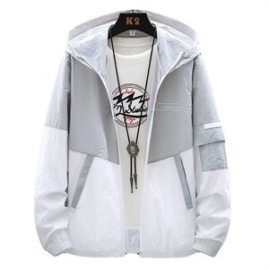 防晒衣服男超薄透气防紫外线韩版潮流夏季户外休闲男装TY601-P25图片