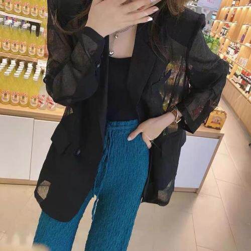 早秋新款超薄西装外套，女装西装，艾丽贝儿