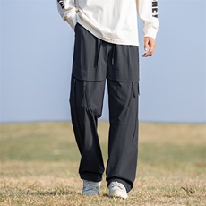 秋季现货工装裤子男宽松潮牌直筒束脚裤DSA157-1-K2508-特P50，男装工装外套，电商A157-1