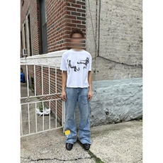 1506/QA15440/P32美式潮牌街头圆领宽松休闲重磅纯棉情侣款T恤，男装T恤，星座1506