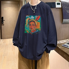 抖音得物供货量大从优可提供视频美式长袖T恤CT796特P25，男装T恤，电商A486-1
