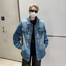 2024美式春季夹克新款男时尚潮垫肩外套Y811P70，男装夹克，星座1116-2