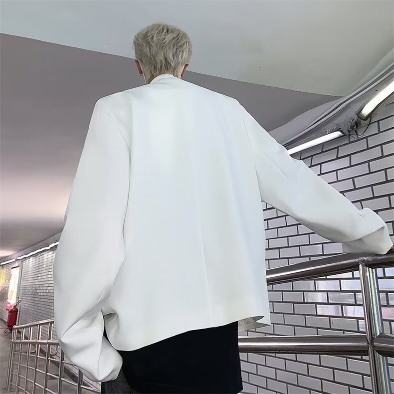 秋季青春流行男夹克文艺潮外套有垫肩Y167P65,男装夹克,星座1116-2