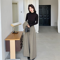 新款【已出货】浅咖色马甲两件套2C110-H7003-P175-K288，女装套装/套裙，2C110