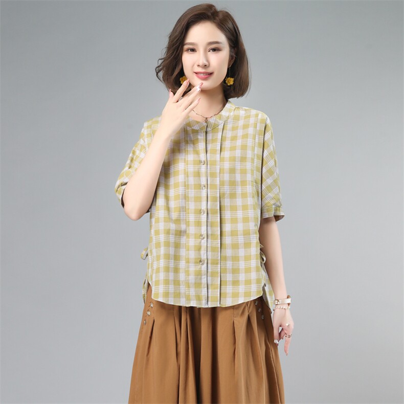 高端棉麻女夏季休闲2025新款时尚减龄太洋气小个子图片
