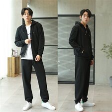 冬加绒加厚运动套装宽松开衫卫衣两件套运动服加肥大码910款，男装卫衣，星座802