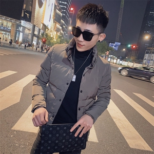 312A-5-A8810-P125冬季社会小伙立领棉衣韩版潮流棉服A