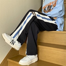 23潮流夏季休闲卫裤直筒宽松ins潮流百搭裤子GK389-P40，男装休闲裤，星座1109-3