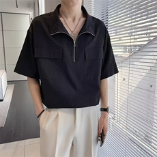 美式复古磨破做旧水洗蓝牛仔裤男款秋季cleanfit休闲宽松阔腿长裤，男装牛仔裤，星座506A