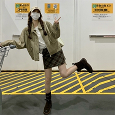 现货新款麂皮绒外套HW66P130K188，女装短外套，2D035
