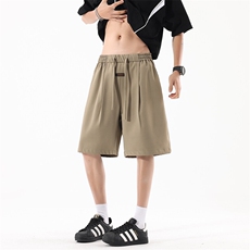 模特-美式高街潮牌休闲宽松系带五分短裤男夏9032-P38，男装休闲裤，电商B380（原B361）