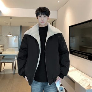 座山雕美式大高领含棉高级感外套897 p118图片