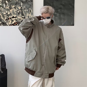 美式复古格子毛边长袖衬衫男女潮牌宽松小众百搭高街衬衣 HY655图片