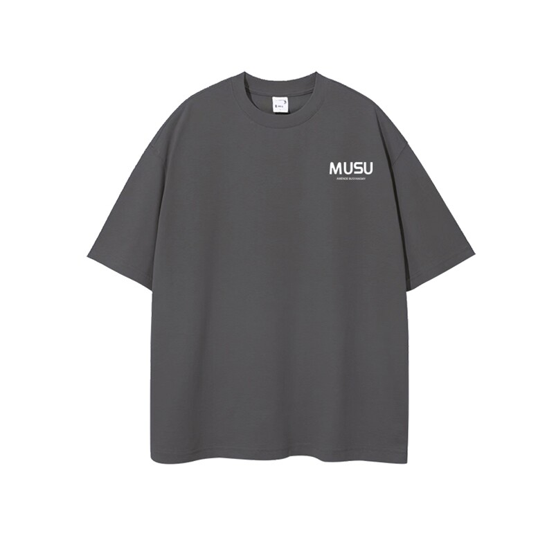 0503夏季重磅300g空气棉休闲T恤店主风宽松印花男女T恤衫团队定制,男装T恤,星座115A-3