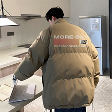 已注册港风宽松抖音直播高品质面包服羽绒棉男外套棉衣M1039特P78，男装棉衣，电商C408-1(原B339-1)