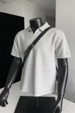 现货主推POLO衫夏季短袖翻领半袖上衣cleanfit正肩t恤衫S419特28，男装T恤，电商A233-1