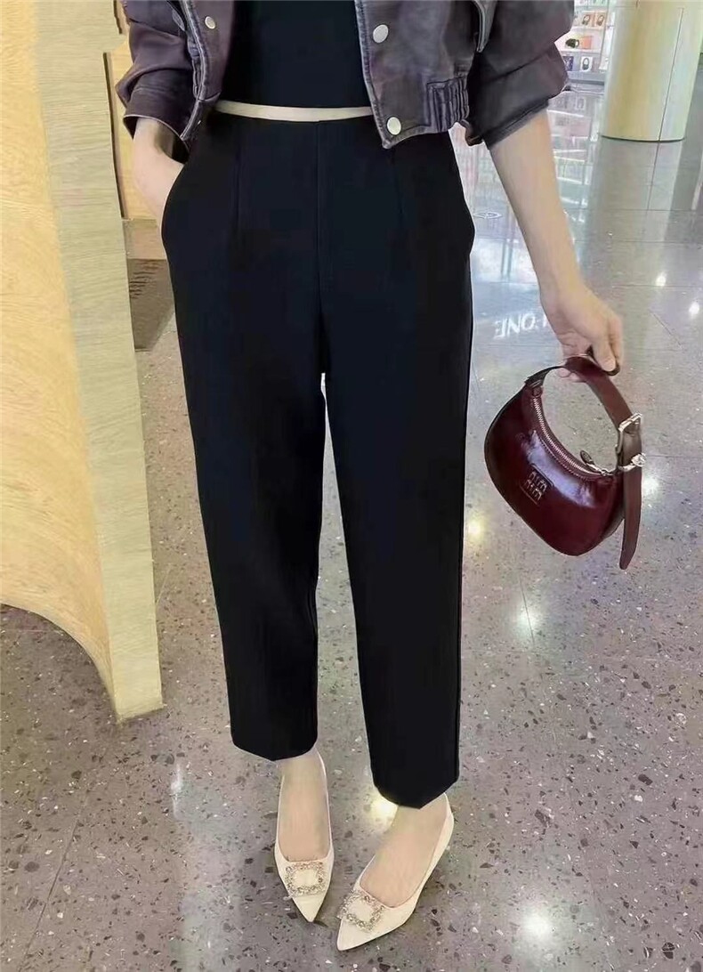 8502新款马吉拉高弹烟管裤图片