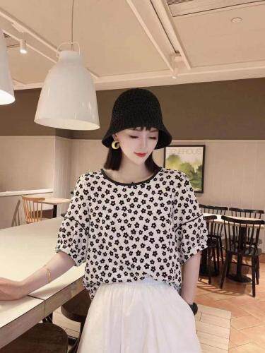 夏季新款韩版碎花小衫，女装，跳跳虫
