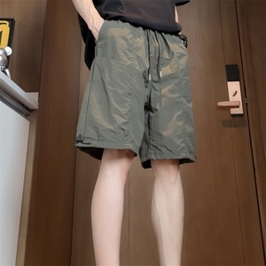 夏季新款短裤潮牌大口袋宽松百搭速干休闲直筒五分裤310A-508-P30图片